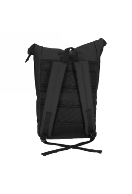 Norlander Dull Pu Rol Rugtas 2.0 Zwart 30x15x57cm 1stuks Norlander Dull Pu Rol Rugtas 2.0 Zwart 30x15x57cm 1stuks