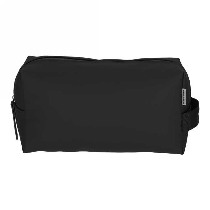 Norlander Dull Pu Toilettas 2.0 Zwart 28x14x15cm 1stuks