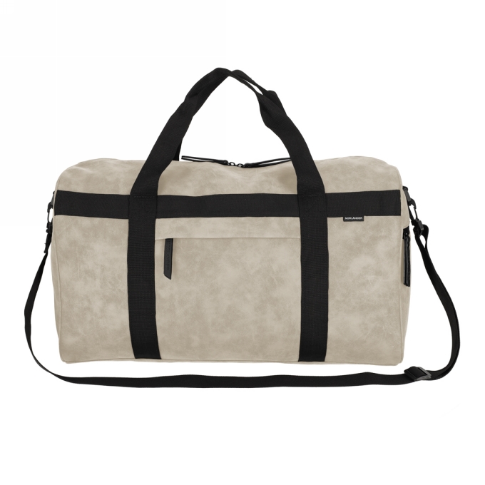 Norlander Nubuck Sporttas Taupe 50x26x30cm 1stuks Norlander Nubuck Sporttas Taupe 50x26x30cm 1stuks