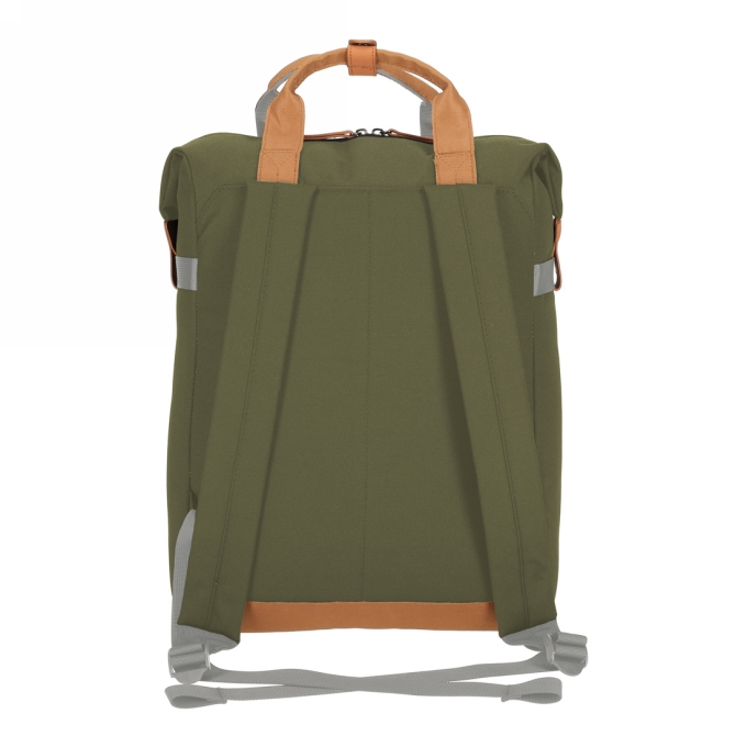 Norlander Shopper Rugtas Austin Groen 30x14x40cm 1stuks Norlander Shopper Rugtas Austin Groen 30x14x40cm 1stuks