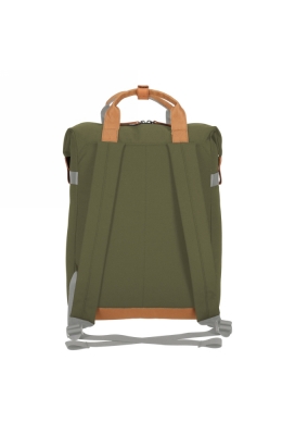 Norlander Shopper Rugtas Austin Groen 30x14x40cm 1stuks Norlander Shopper Rugtas Austin Groen 30x14x40cm 1stuks