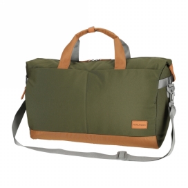 Norlander Weekendtas Austin Groen 48x26x30cm 1stuks Norlander Weekendtas Austin Groen 48x26x30cm 1stuks