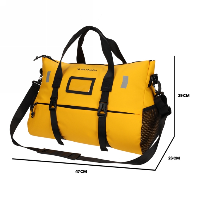 NORLANDER Sarek Weekendtas Geel 1stuks