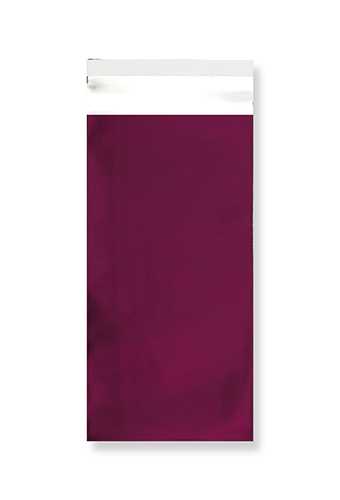 Folie Enveloppen Aalst Mat Metallic Bordeaux 11x22cm (DL) 100stuks