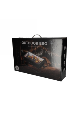 NORLANDER Outdoor BBQ Zwart 1stuks