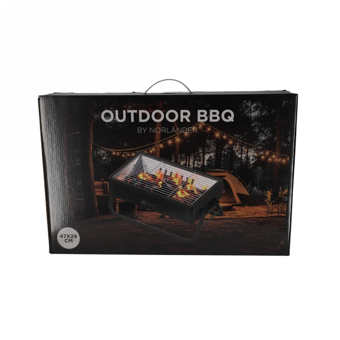 NORLANDER Outdoor BBQ Zwart 1stuks