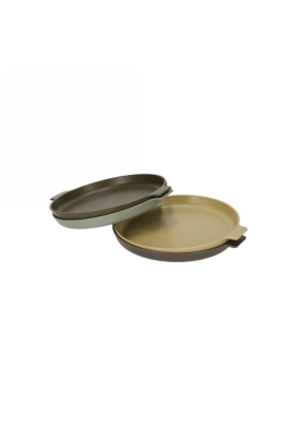 Norlander Outdoor Borden set van 4stuks 23x20x2.2cm 1stuks Norlander Outdoor Borden set van 4stuks 23x20x2.2cm 1stuks