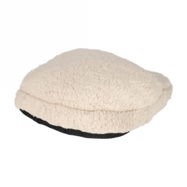 Jens Living Teddy Voetenwarmer Taupe 37x28x10cm 1stuks Jens Living Teddy Voetenwarmer Taupe 37x28x10cm 1stuks