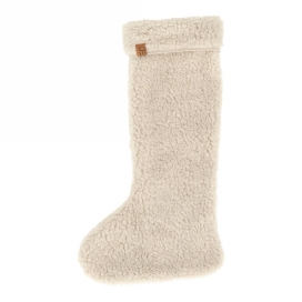 Jens Living Teddy Kerstsok Taupe 29x47x4cm 1stuks Jens Living Teddy Kerstsok Taupe 29x47x4cm 1stuks