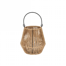 Jens Living Lantaarn Jacky Naturel Small 19x19x12.5cm 1stuks Jens Living Lantaarn Jacky Naturel Small 19x19x12.5cm 1stuks