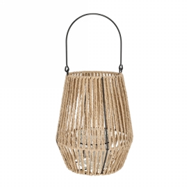 Jens Living Lantaarn Jacky Naturel Large 16.5x23x28cm 1stuks Jens Living Lantaarn Jacky Naturel Large 16.5x23x28cm 1stuks