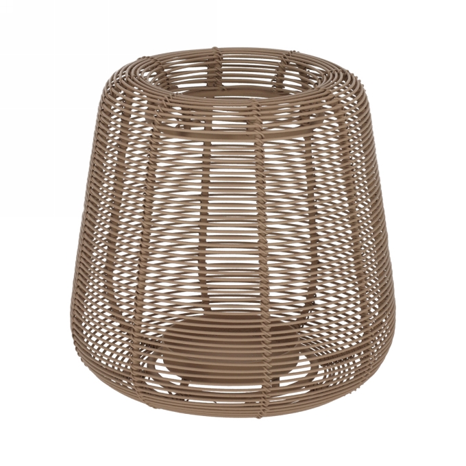 Jens Living Lantaarn Sil Taupe Small 16x16x19cm 1stuks