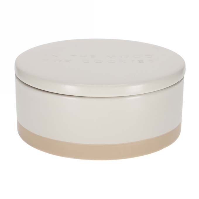 Jens Living Mood For Cookies Trommel 22.8x22.8x9.8cm 1stuks Jens Living Mood For Cookies Trommel 22.8x22.8x9.8cm 1stuks