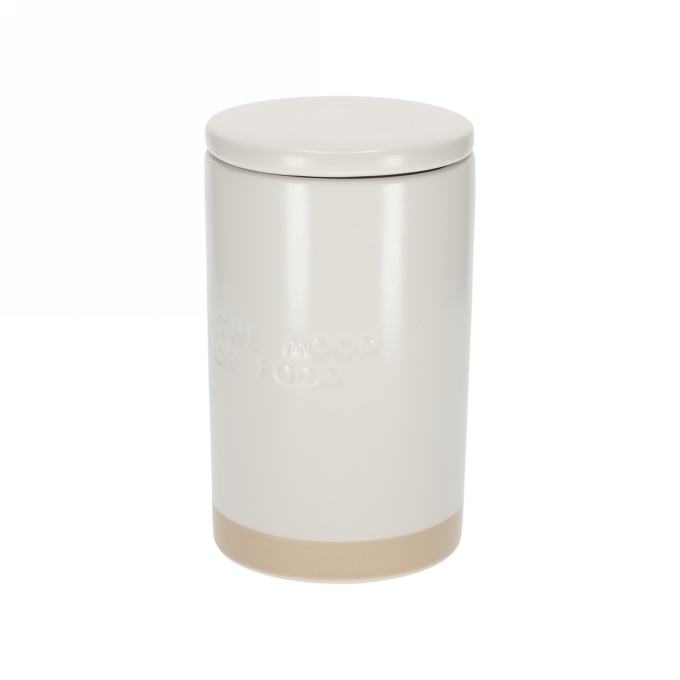 Jens Living Mood For Food Voorraadpot 9.5x9.5x16.7cm 1stuks Jens Living Mood For Food Voorraadpot 9.5x9.5x16.7cm 1stuks