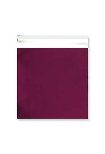 Folie Enveloppen Aalst Mat Metallic Bordeaux 16.5x16.5cm 100stuks