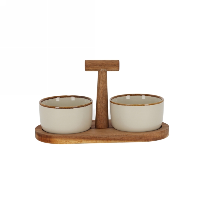 Jens Living Bits & Bites Bo Klein Beige 24x11x12cm 1stuks Jens Living Bits & Bites Bo Klein Beige 24x11x12cm 1stuks