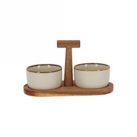 Jens Living Bits & Bites Bo Klein Beige 24x11x12cm 1stuks Jens Living Bits & Bites Bo Klein Beige 24x11x12cm 1stuks