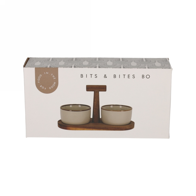 Jens Living Bits & Bites Bo Klein Beige 24x11x12cm 1stuks Jens Living Bits & Bites Bo Klein Beige 24x11x12cm 1stuks