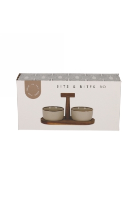 Jens Living Bits & Bites Bo Klein Beige 24x11x12cm 1stuks Jens Living Bits & Bites Bo Klein Beige 24x11x12cm 1stuks