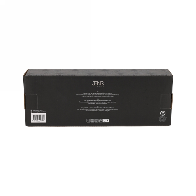 Jens Living Serveerplank Met Schaaltjes Reactief Glazuur 29x10x5cm 1st Jens Living Serveerplank Met Schaaltjes Reactief Glazuur 29x10x5cm 1st