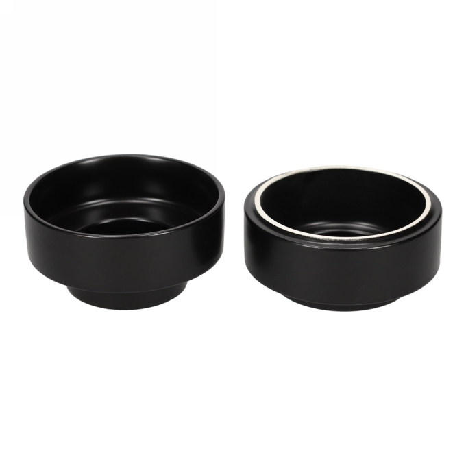 Jens Living Opbergkommen Zwart 12x12x11cm 1stuks