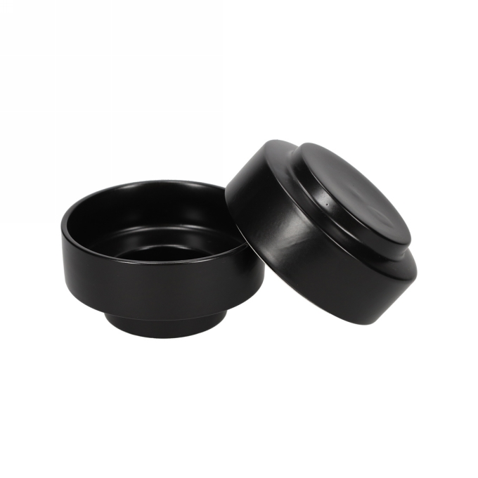 Jens Living Opbergkommen Zwart 12x12x11cm 1stuks