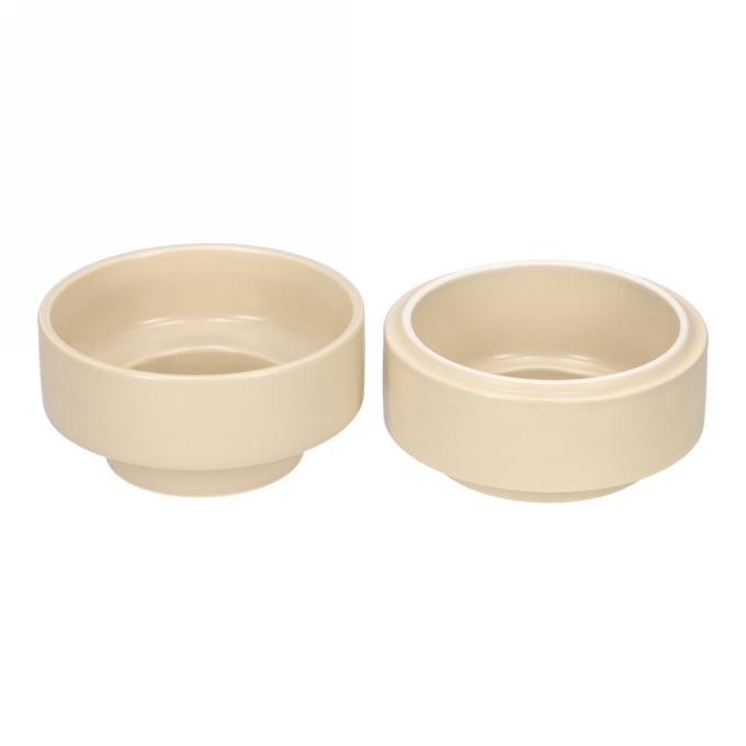 Jens Living Opbergkommen Steengrijs 12x12x11cm 1stuks