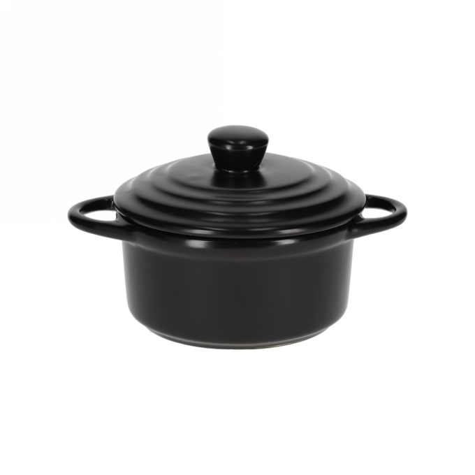 Jens Living Ovenpannetje Zwart 17x12x9.5cm 1stuks