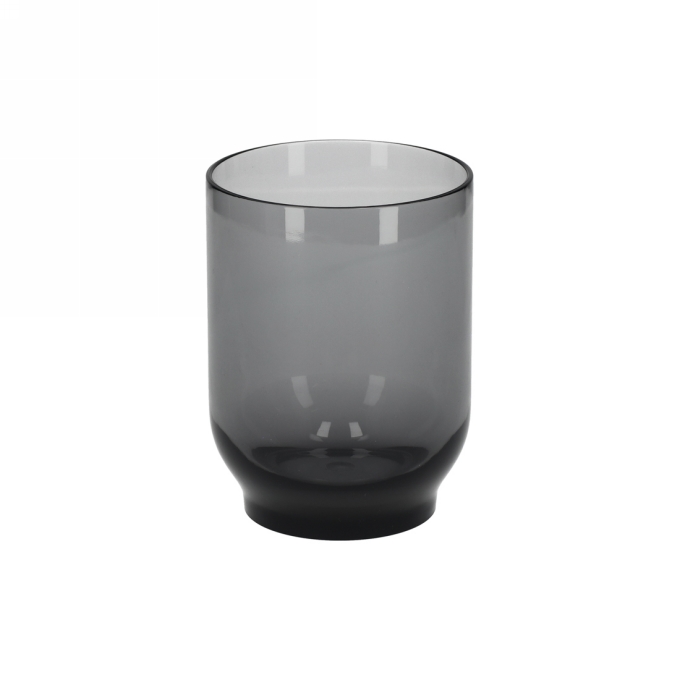 Jens Living Acryl Tumbler Smoke 8.2x8.2x11cm 1stuks Jens Living Acryl Tumbler Smoke 8.2x8.2x11cm 1stuks