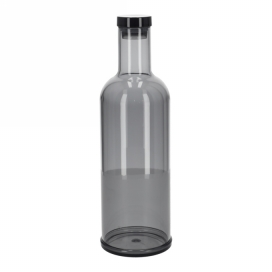 Jens Living Acryl Fles Smoke 8.6x8.6x28.7cm 1stuks Jens Living Acryl Fles Smoke 8.6x8.6x28.7cm 1stuks
