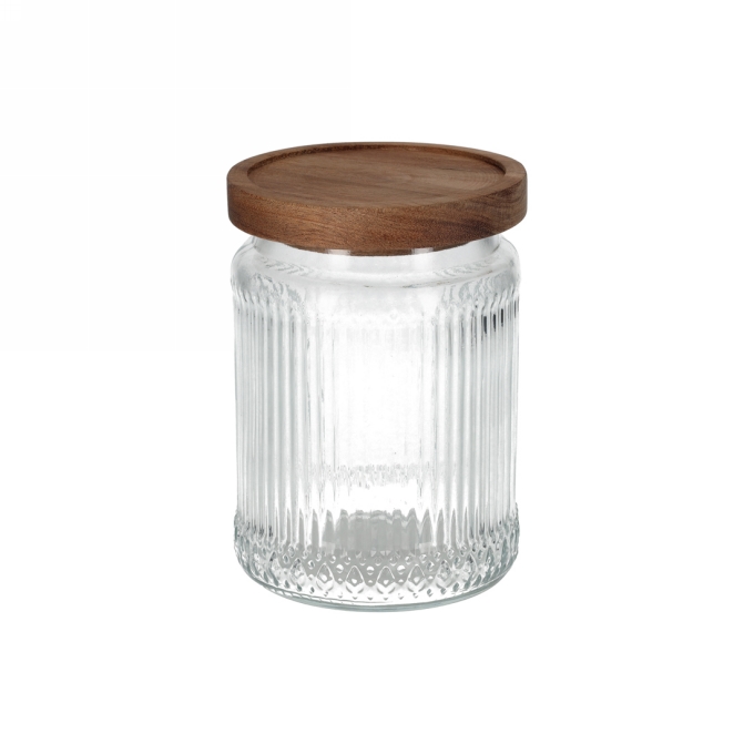 Jens Living Voorraadpot Ribbel Small 10x10x14cm 1stuks