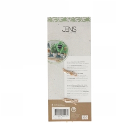 Jens Living Plantenbordjes set van 4stuks 9x23x0.3cm 1stuks Jens Living Plantenbordjes set van 4stuks 9x23x0.3cm 1stuks