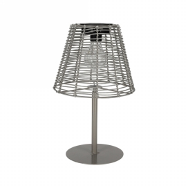 Jens Living Solar Tafellamp Liv Grijs 12x20x33cm 1stuks Jens Living Solar Tafellamp Liv Grijs 12x20x33cm 1stuks