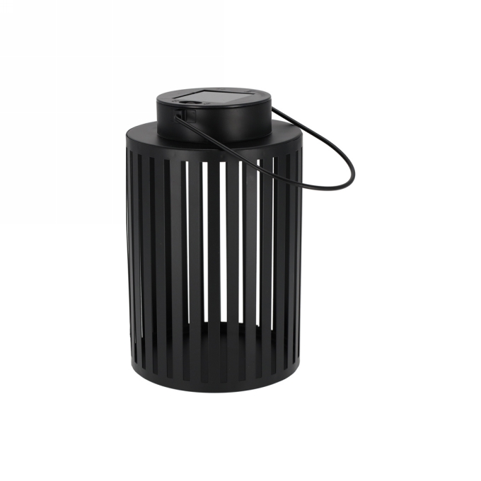 Jens Living Solar Lantaarn Mees Zwart 13x13x20.5cm 1stuks Jens Living Solar Lantaarn Mees Zwart 13x13x20.5cm 1stuks