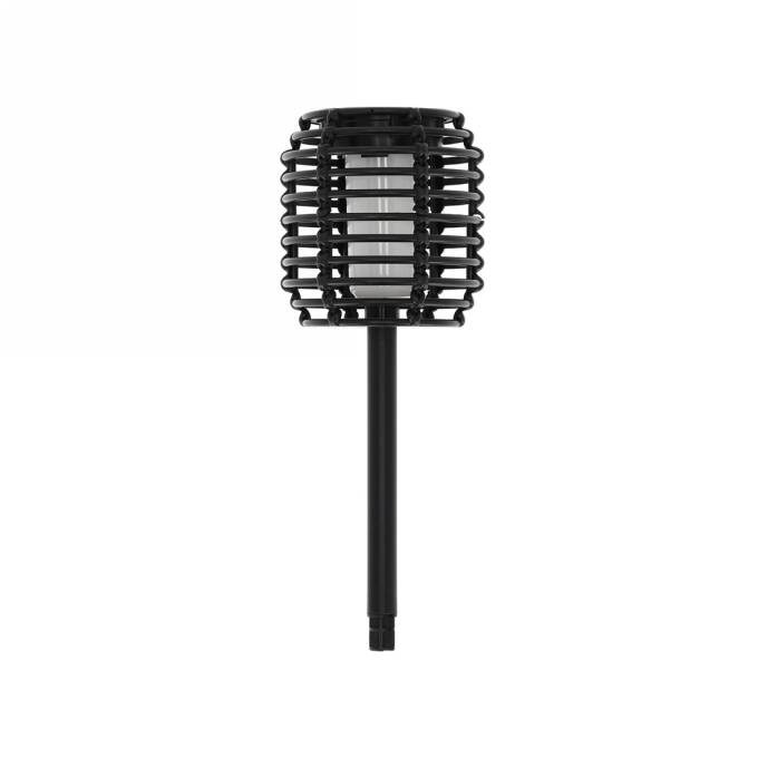Jens Living Solar Tuinfakkel Zwart 10.5x10.5x36.5cm 1stuks Jens Living Solar Tuinfakkel Zwart 10.5x10.5x36.5cm 1stuks