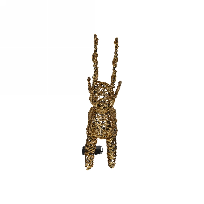 Jens Living Led Rendier Goud Small 30x11x45cm 1stuks