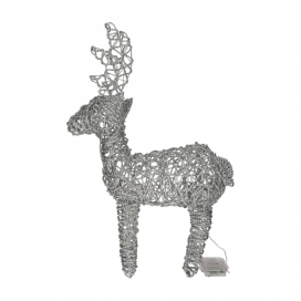 JENS Living LED Rendier Zilver Large 1stuks