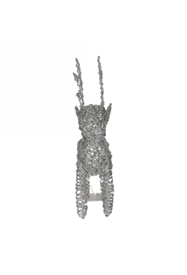 JENS Living LED Rendier Zilver Large 1stuks