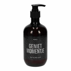 Kumai Hair & Body Wash Geniet Momentje 475ml 7.5x7.5x19.3cm 1stuks Kumai Hair & Body Wash Geniet Momentje 475ml 7.5x7.5x19.3cm 1stuks