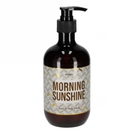 Kumai Hair & Body Wash Morning Sunshine 475ml 7.5x7.5x19.3cm 1stuks Kumai Hair & Body Wash Morning Sunshine 475ml 7.5x7.5x19.3cm 1stuks