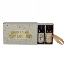 Kumai Travelset Keep Going, Stay Fabulous 40ml 3x3x8cm 1stuks Kumai Travelset Keep Going, Stay Fabulous 40ml 3x3x8cm 1stuks