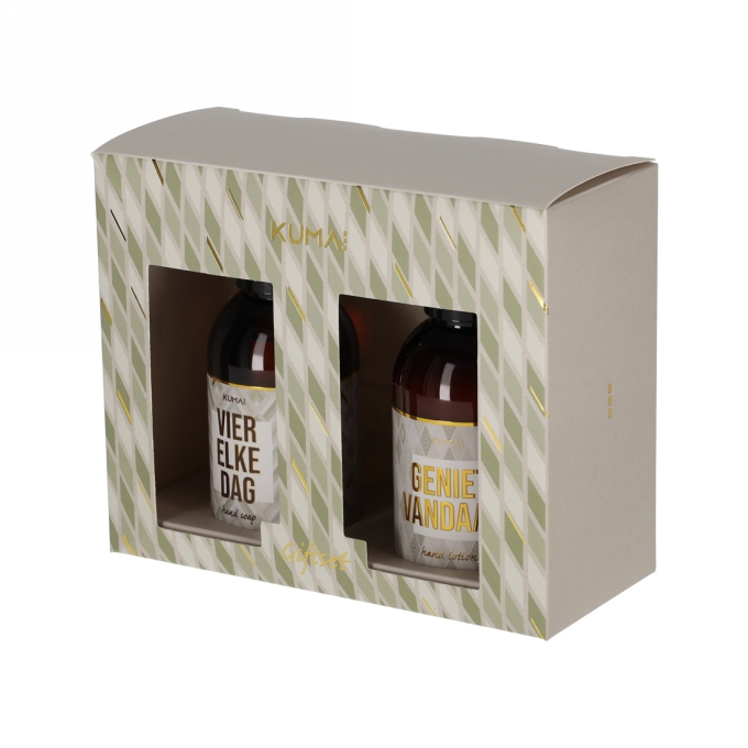 Kumai Giftset Vier Elke Dag  &  Geniet Vandaag 100ml 4.5x4.5x12cm 1st