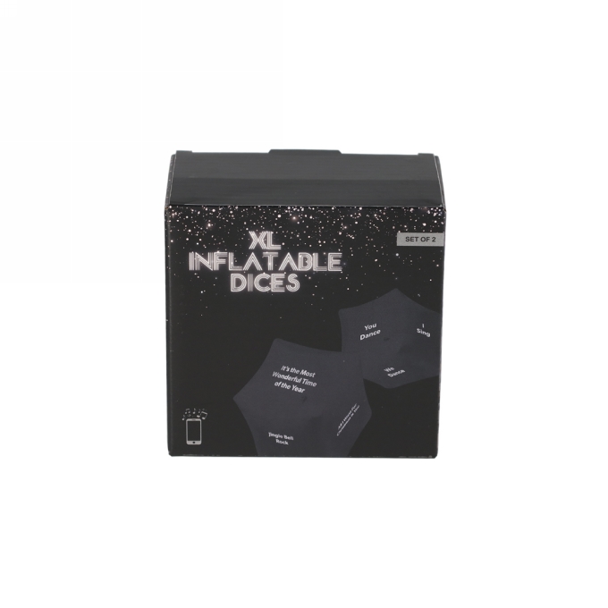 JENS Living Opblaasbare XL Dobbelstenen  & 2 1stuks