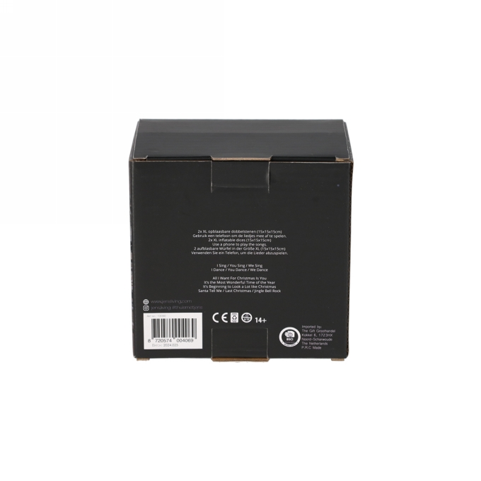 JENS Living Opblaasbare XL Dobbelstenen  & 2 1stuks