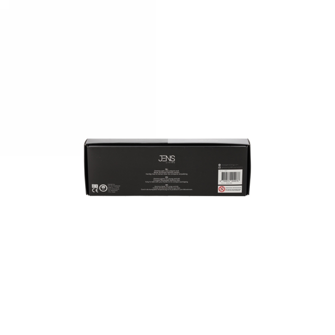 Jens Living Domino Zwart 20.5x6.8x2.8cm 1stuks Jens Living Domino Zwart 20.5x6.8x2.8cm 1stuks