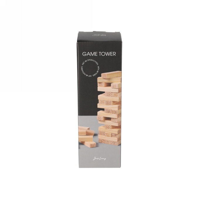 Jens Living Spel Toren 7.5x7.5x23.8cm 1stuks