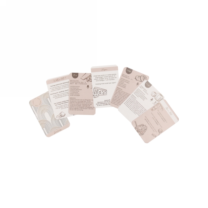 Jens Living Kaartspel Mood For Food 6x2x9cm 1stuks