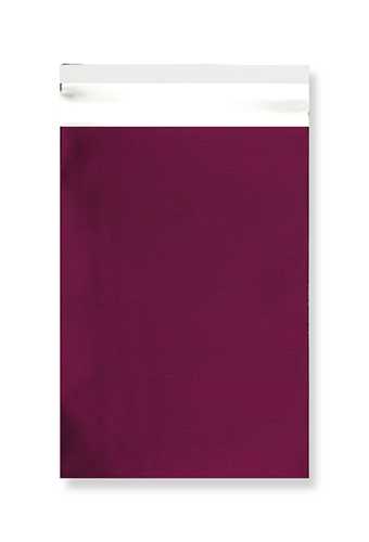 Folie Enveloppen Aalst Mat Metallic Bordeaux 23x32cm (A4) 50stuks