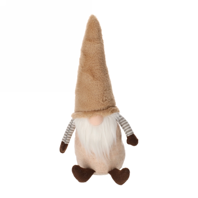 Jens Living Kabouter Taupe Large 40x12x12cm 1stuks Jens Living Kabouter Taupe Large 40x12x12cm 1stuks