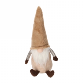 Jens Living Kabouter Taupe Large 40x12x12cm 1stuks Jens Living Kabouter Taupe Large 40x12x12cm 1stuks